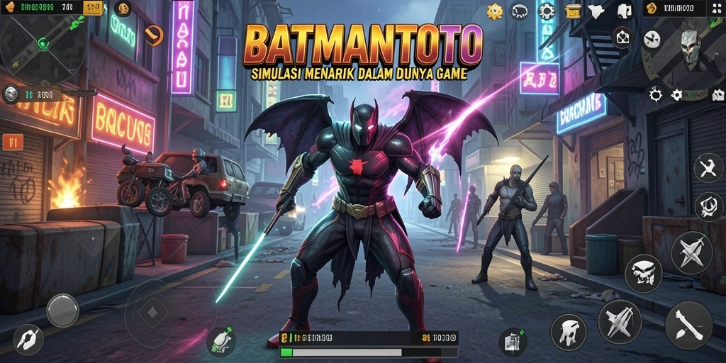 Tangkapan layar menunjukkan gameplay menarik dari BATMANTOTO.