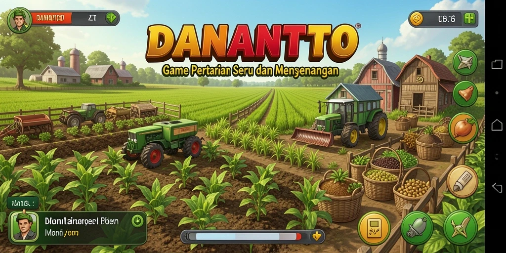 Tampilan gameplay seru dalam DANANTOTO yang penuh warna.