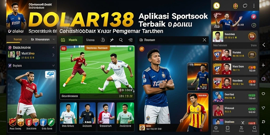 Screenshot utama DOLAR138 menampilkan antarmuka taruhan olahraga.