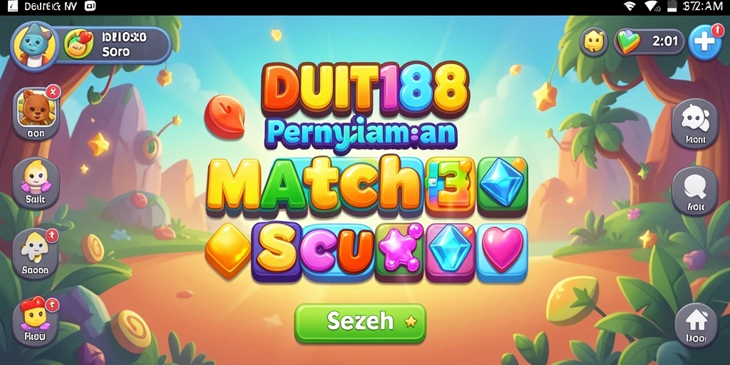 Tampilan gameplay seru dan penuh warna di DUIT188.