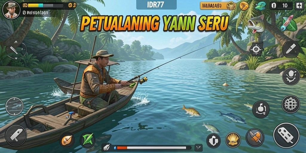 Tangkapan ikan dalam IDR77 dengan tampilan yang menakjubkan.