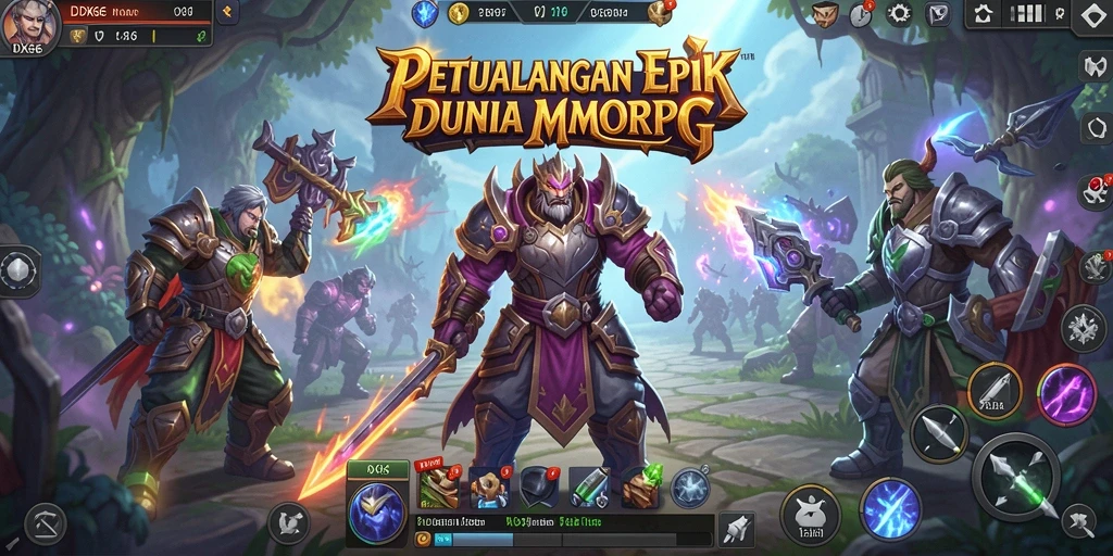 Screenshot dari gameplay IDX66 yang epik dan interaktif.