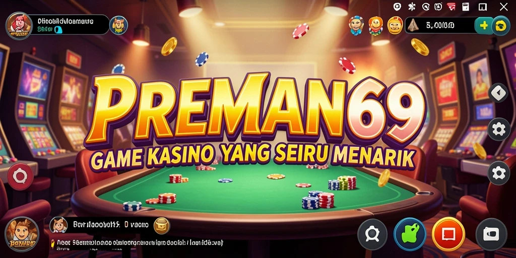 Tampilan menarik gameplay Kasino di PREMAN69 yang mengasyikkan.