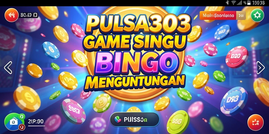 Screenshot PULSA303 menunjukkan gameplay Bingo yang seru dan interaktif.